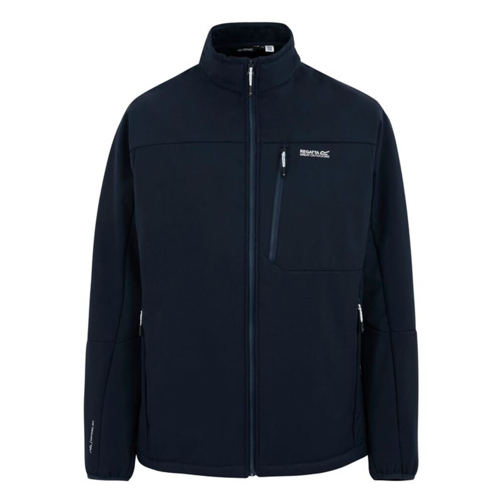 Regatta Mens Mountdale Soft Shell Jacket / Navy Blue